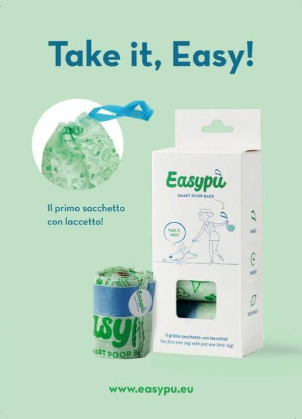 Easypù Sacchetto Igienico Compostabile 40pz - immagine 2