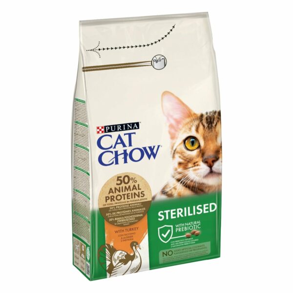 CatChow Sterilized Tacchino Crocchette Gatto kg1,5