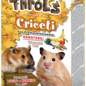 Throls Criceti Mangime con Frutta Disidrata