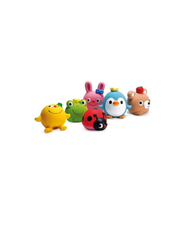 Gioco per Cani in Lattice con Squeaker Animali 7 cm