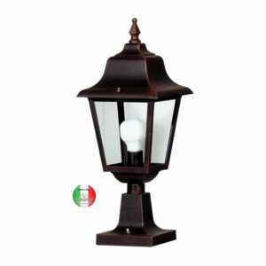 Lampioncino per Muretto Nero