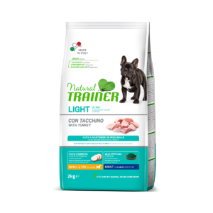 Natural Trainer Dog Small&Toy Adult Light Tacchino 2Kg