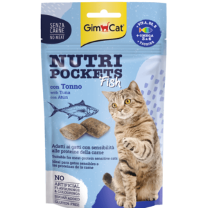 GimCat Nutri Pockets Fish snack Tonno gr 60