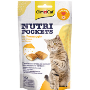 GimCat Nutri Pockets snack Formaggio