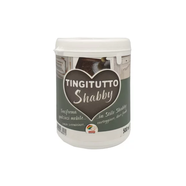 Vernice Tingitutto Shabby, Inodore Opaca Supercoprente ml500