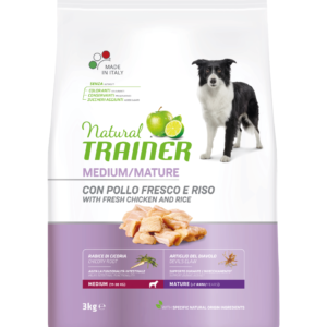 Natural Trainer Medium Mature (>7 anni) al Pollo kg 3