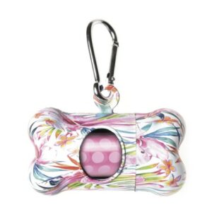 Dispenser Sacchetti Igienici Floral Pop+15 Sacchetti