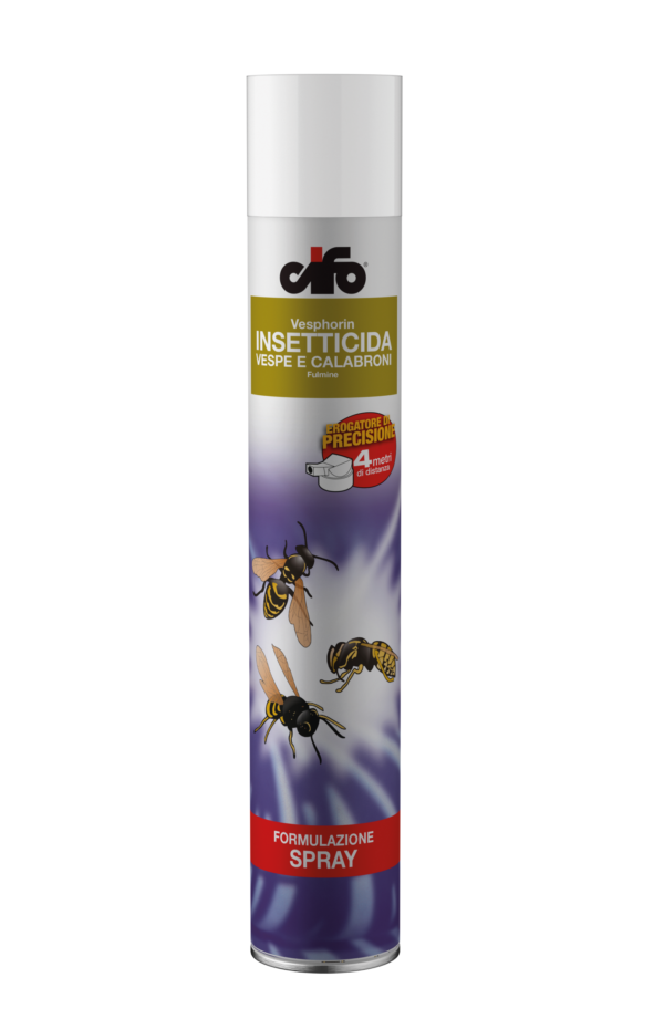Cifo Vesphorin Insetticida Spray contro Vespe e Calabroni 750ml