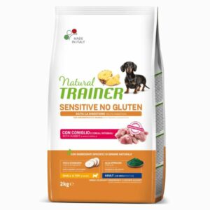 Natural Trainer Sensitive No Gluten Adult Small Monoproteico con Coniglio 2Kg