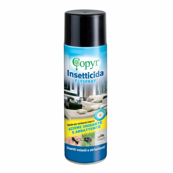 Copyr Flyspry Insetticida Aerosol a Base di Piretro per Ambienti Interni