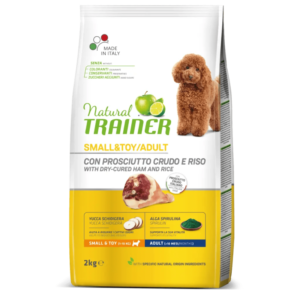 Natural Trainer Small&Toy Adult Prosciutto Crudo e Riso 2KG