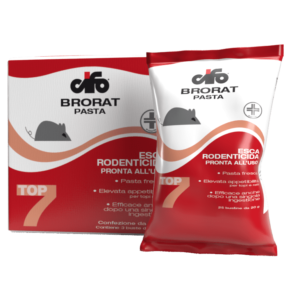 CIFO Esca Rodenticida BRORAT PASTA TOP 7 DA 1,5 KG