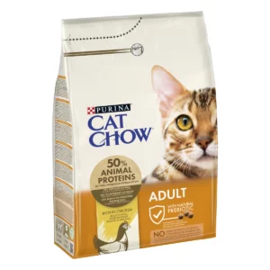CatChow Adult Crocchette Gatto al Pollo kg1,5