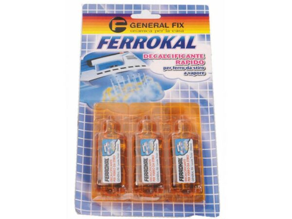 Ferrokal Decalcificante Rapido Ferro da Stiro 3pz