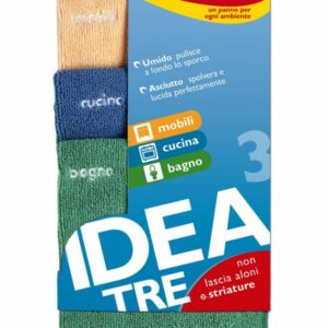 Eudorex Idea 3 Kit 3 Panni in Microfibra