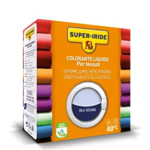 Colorante per Tessuti in Lavatrice Blu Scuro