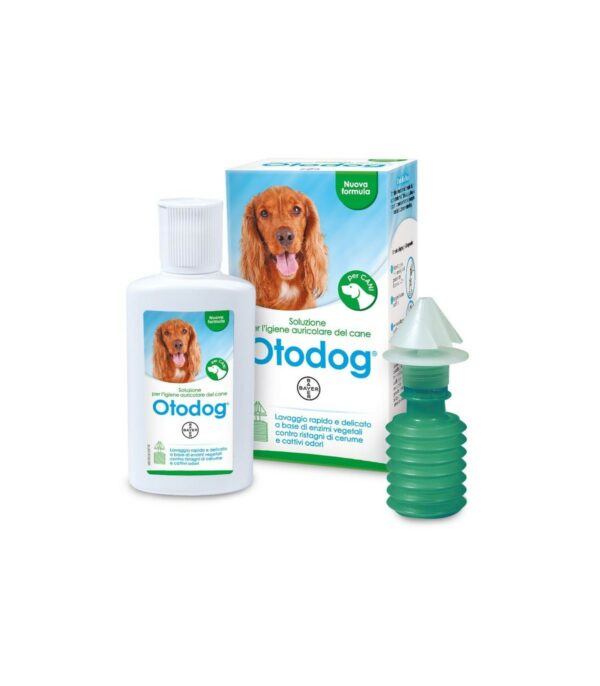 Elanco Otodog Soluzione Naturale per L'igiene Auricolare del Cani 125ml