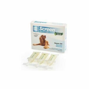 Ueber Screen Spot On Cani e Cuccioli Protezione Naturale all'Olio di Neem 3x5ml