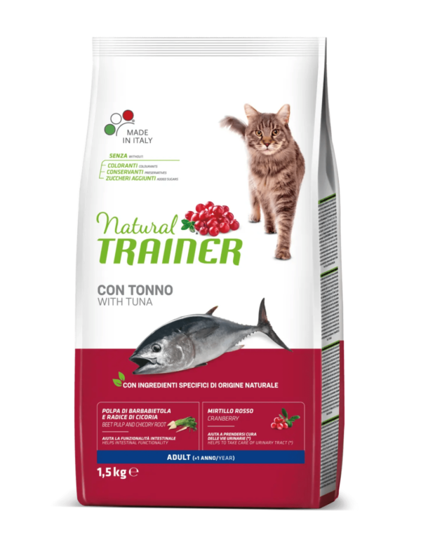 Natural Trainer Adult Crocchette Gatto Tonno