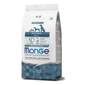 Monge All Breeds Adult Crocchette per Cane Trota kg2,5
