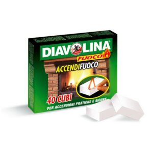 Diavolina Accendifuoco 40 Cubi