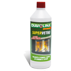 Diavolina Supervetro Pulitore Vetri Termocamino 1000ml