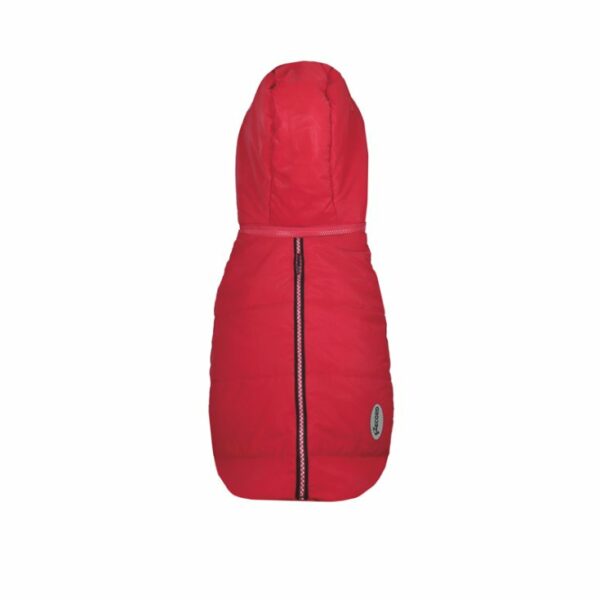 Cappottino Impermeabile Per Cani Rosso Dogmar - immagine 2