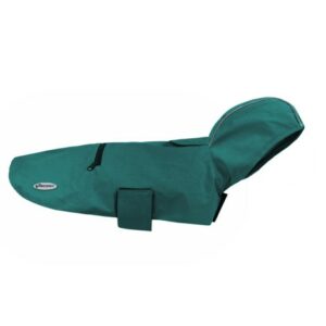 Cappottino Impermeabile Antivento per Cani Diran Verde