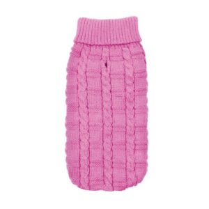 Maglioncino a Coste per Cani Molly Rosa