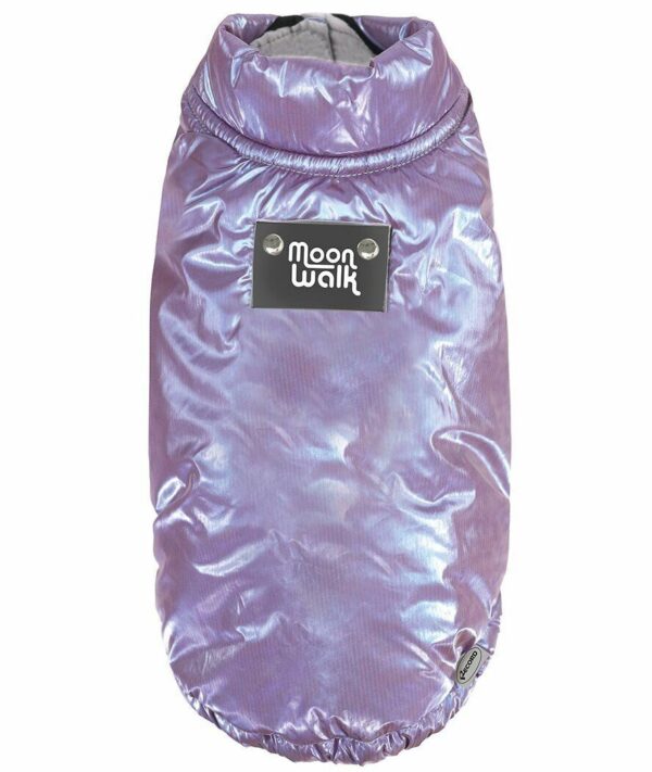 Cappottino Impermeabile Per Cani Moonwalk Viola Perla - immagine 2