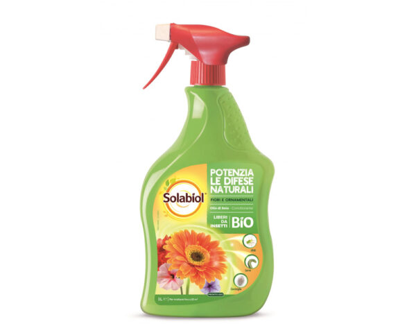 Solabiol Olio di Soia Corroborante Spray Pronto Uso BIO lt1