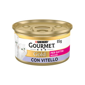 Purina Gourmet Gold Kitten Mousse al Vitello per Gattini 85gr